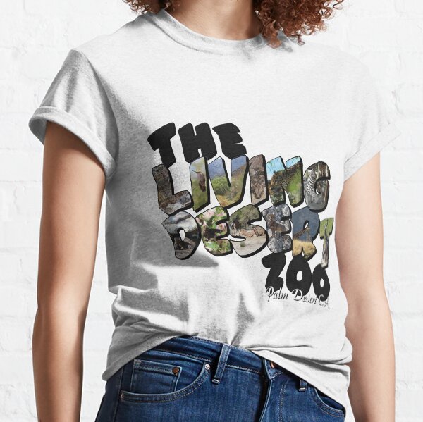 The Living Desert Zoo Big Letter Classic T-Shirt