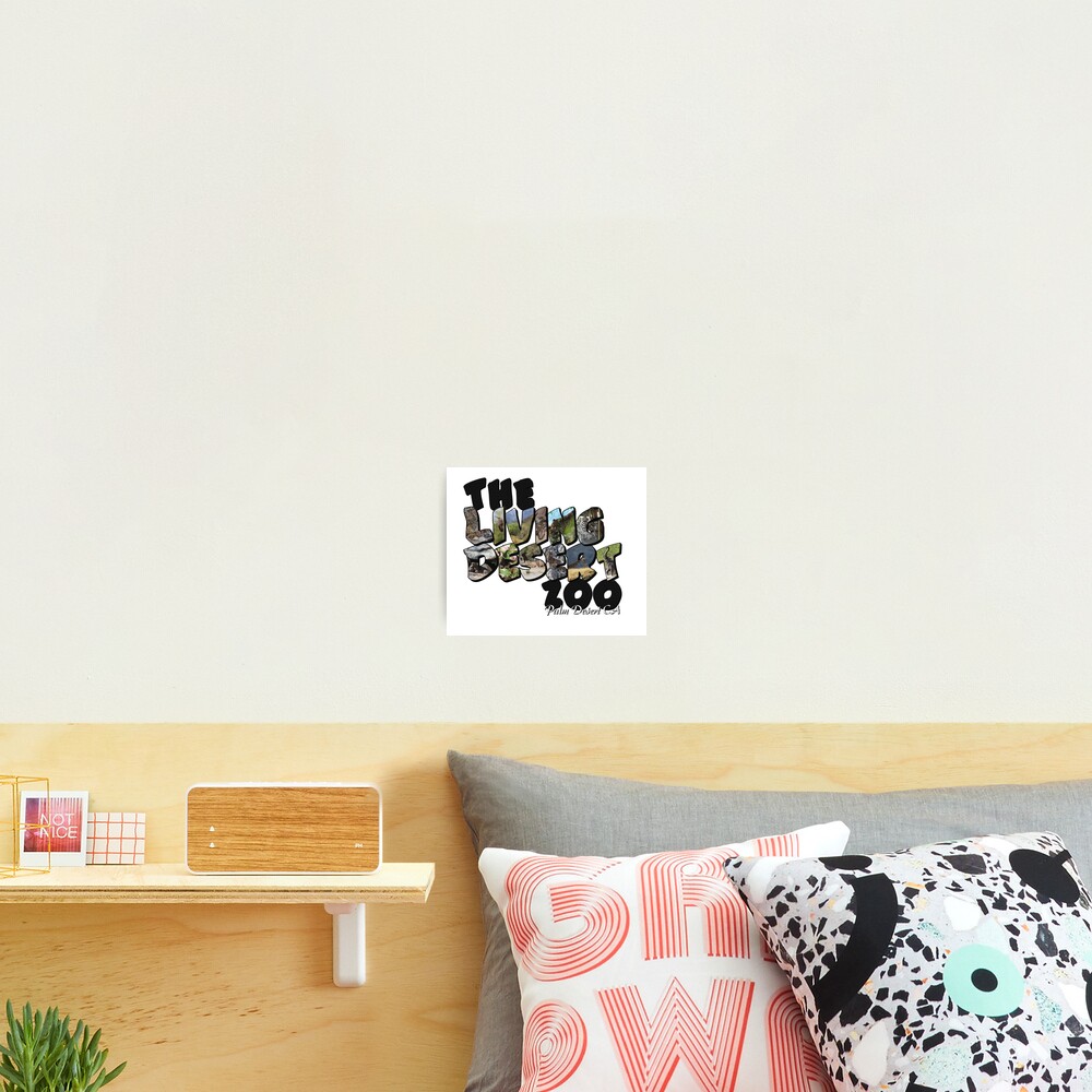 The Living Desert Zoo Big Letter Photographic Print