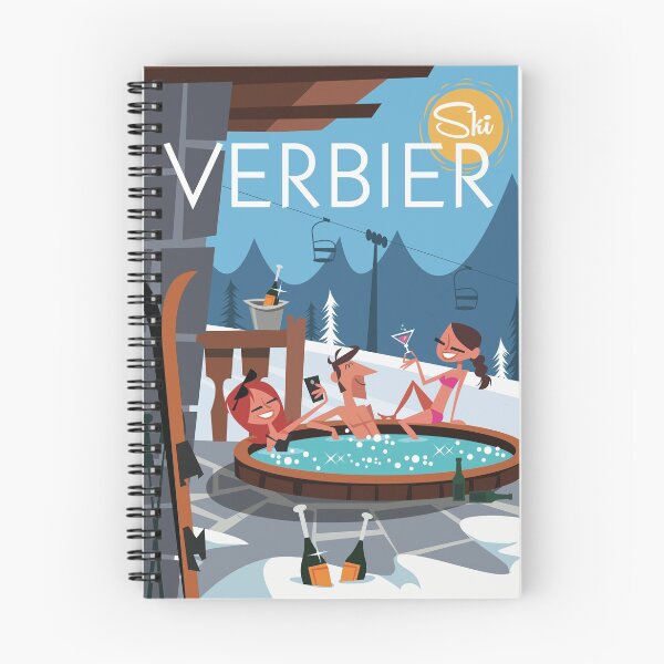 Item preview, Ski Verbier Poster designed and sold by Gary Godel.