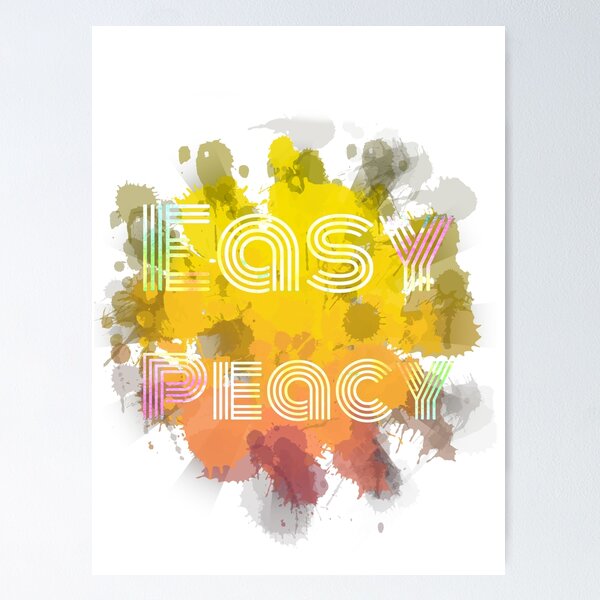 Item preview, Easy Peacy designed and sold by Freetea.