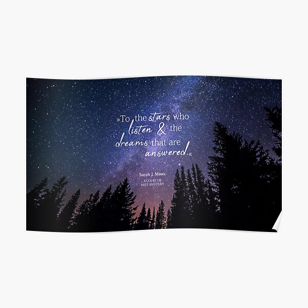To The Stars Who Listen Posters Redbubble