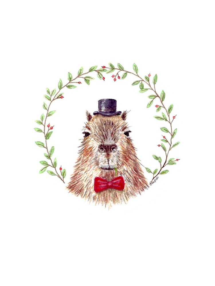 Thumbnail 4 of 4, Samsung Galaxy Phone Case, Sir Capybara designed and sold by RapiLoco.