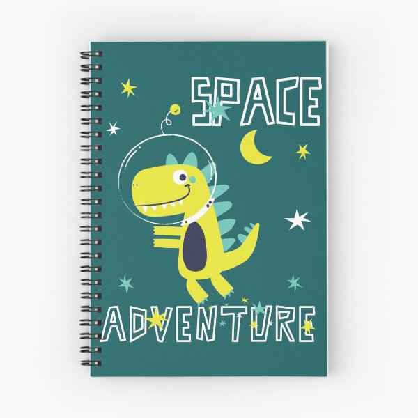 Item preview, Funny dinosaur in space suit designed and sold by SweetSaltyWind.
