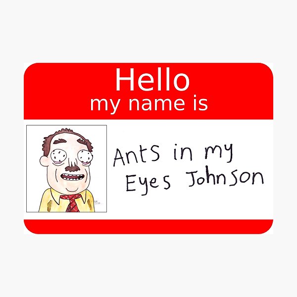 ants in my eyes johnson funko pop
