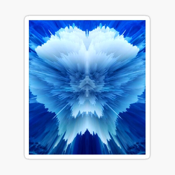 Ice Blue Sticker