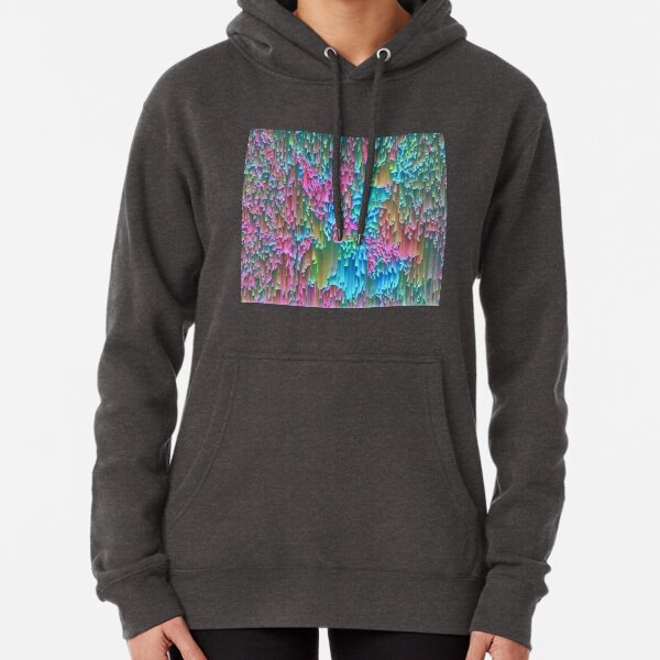 Abstract hidden cat Pullover Hoodie