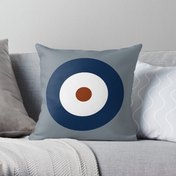 Royal Air Force - Historical Roundel Type A 1937 - 1942 Throw Pillow
