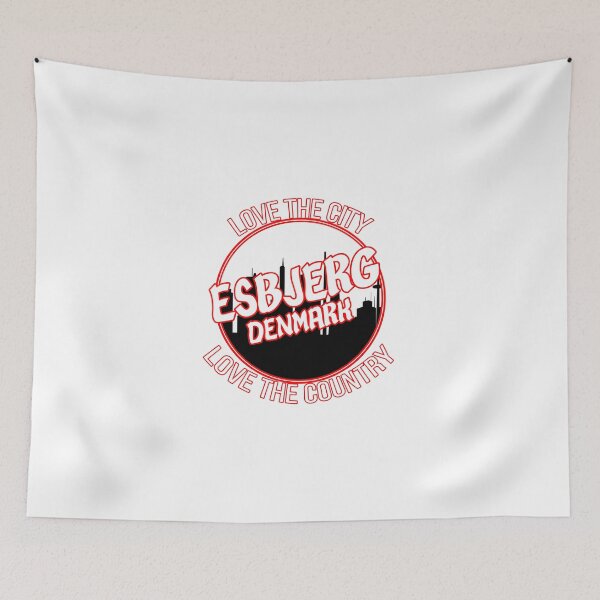 Item preview, Esbjerg Denmark city motif designed and sold by lsvds.