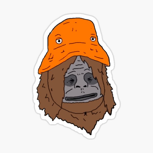 Sassy the Sasquatch Sticker