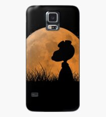 Snoopy The Flying Ace + Epic Orange Moon Hülle & Klebefolie für Samsung Galaxy