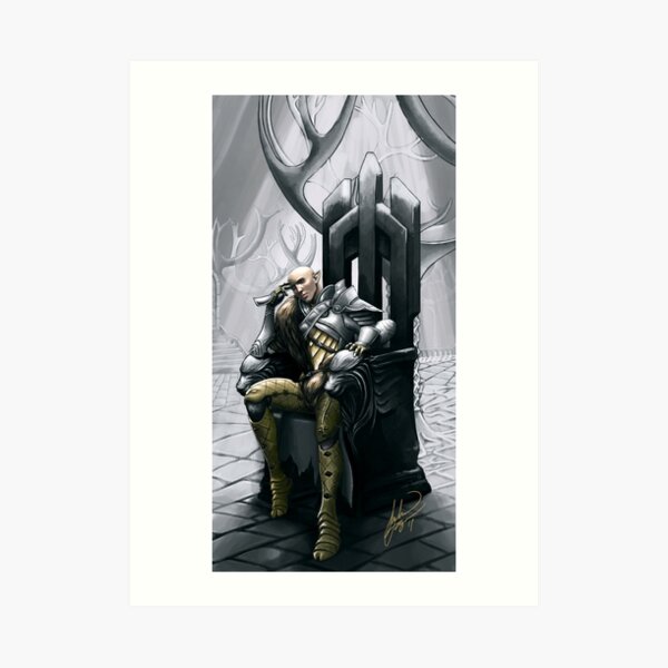 A moment of refection Art Print