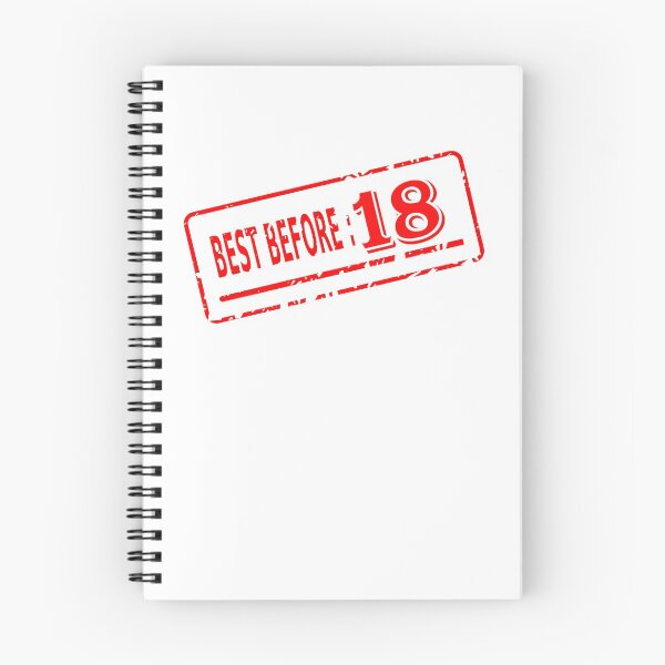 Item preview, Best Before 18 designed and sold by ThatMerchStore.
