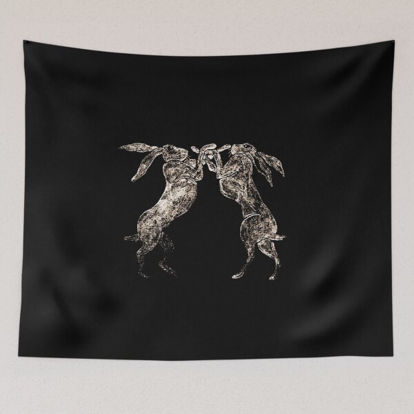 Item preview, BOXING HARE h4957 designed and sold by Hares & Critters.