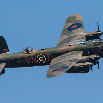 Artwork thumbnail, Avro Lancaster by Mike Rivett