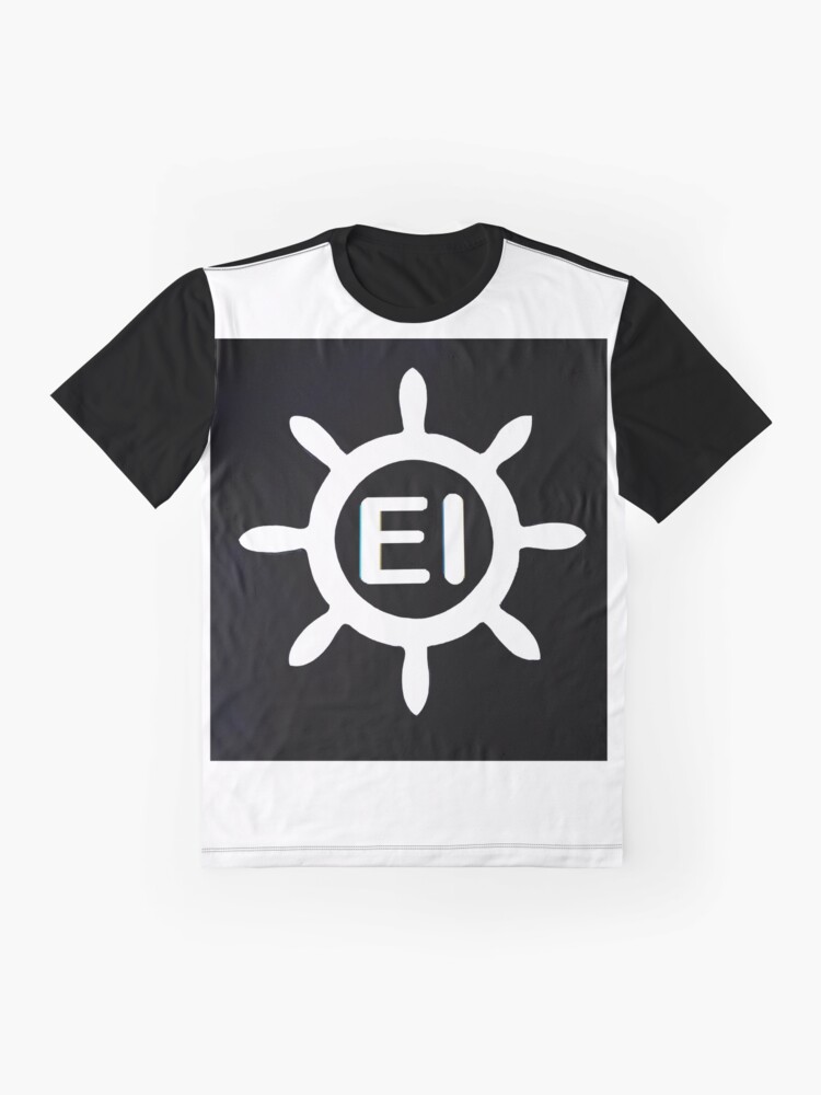 Thumbnail 4 of 5, Graphic T-Shirt, Emerald Isle Ships Wheel designed and sold by barryknauff.