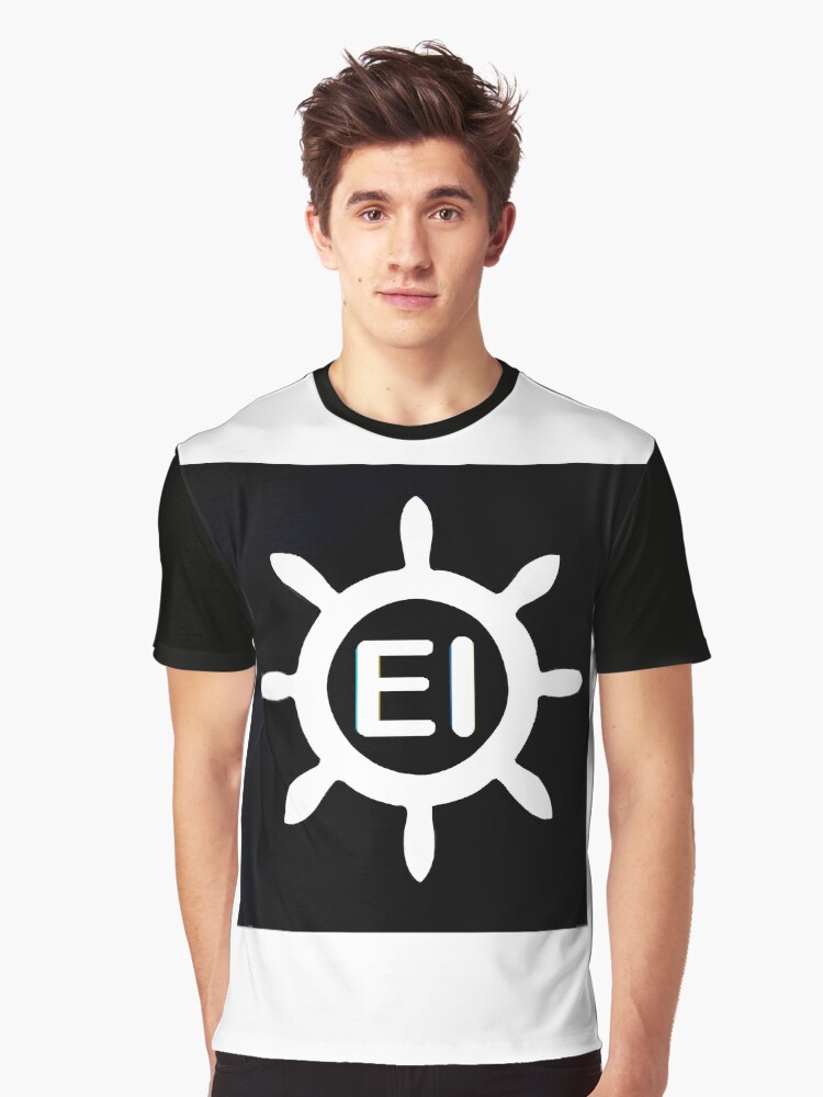 Thumbnail 1 of 5, Graphic T-Shirt, Emerald Isle Ships Wheel designed and sold by barryknauff.