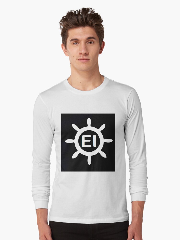 Thumbnail 1 of 5, Long Sleeve T-Shirt, Emerald Isle Ships Wheel designed and sold by barryknauff.