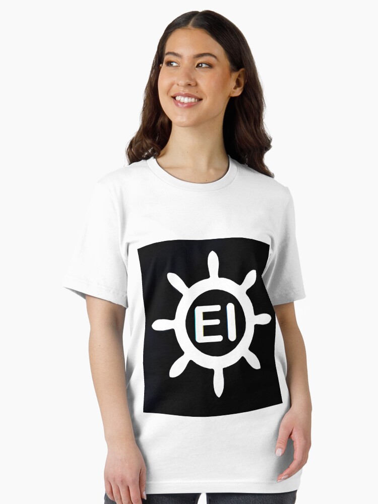 Thumbnail 2 of 7, Essential T-Shirt, Emerald Isle Ships Wheel designed and sold by barryknauff.