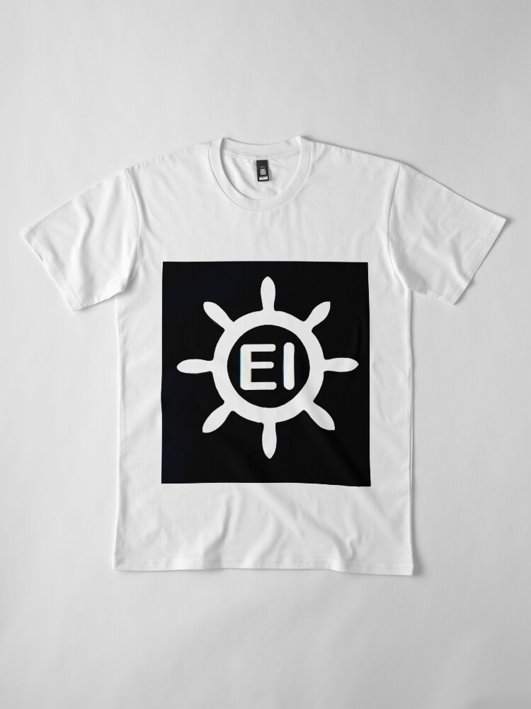 Thumbnail 4 of 6, Premium T-Shirt, Emerald Isle Ships Wheel designed and sold by barryknauff.