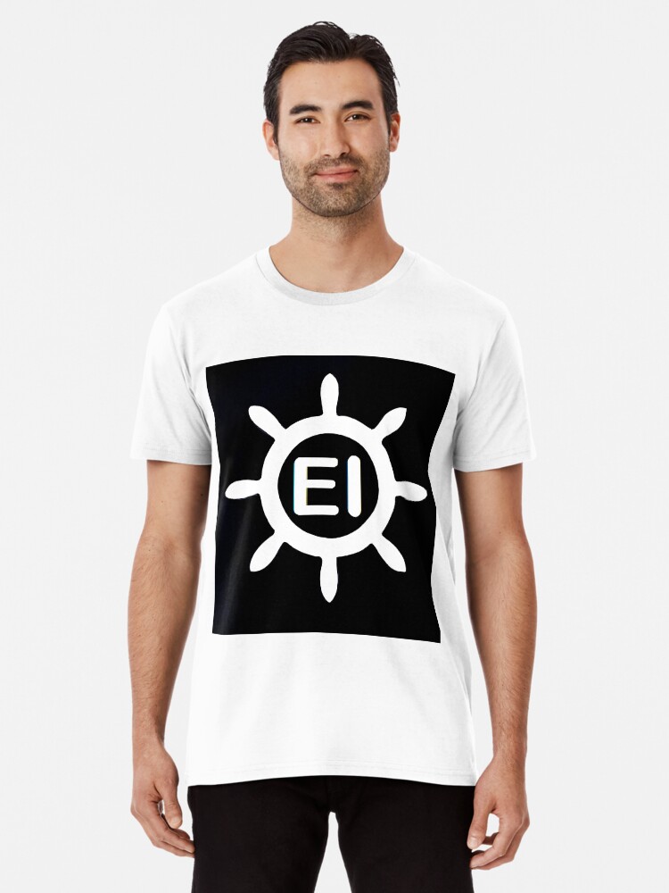 Thumbnail 1 of 6, Premium T-Shirt, Emerald Isle Ships Wheel designed and sold by barryknauff.
