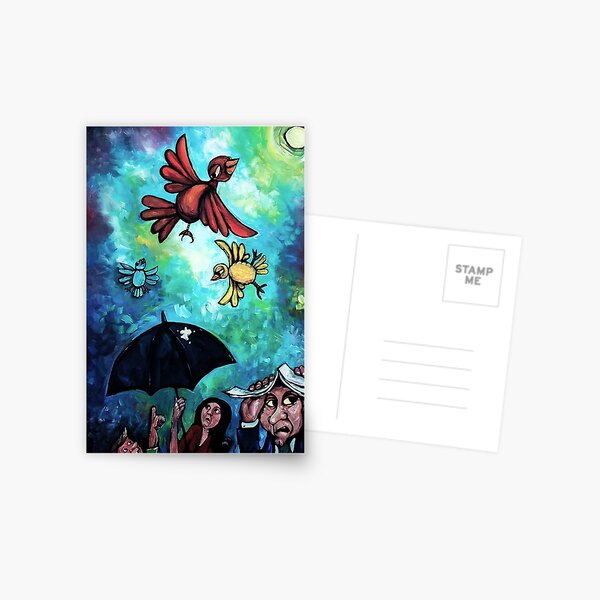 "Birdies" by Chad Elliott Postcard