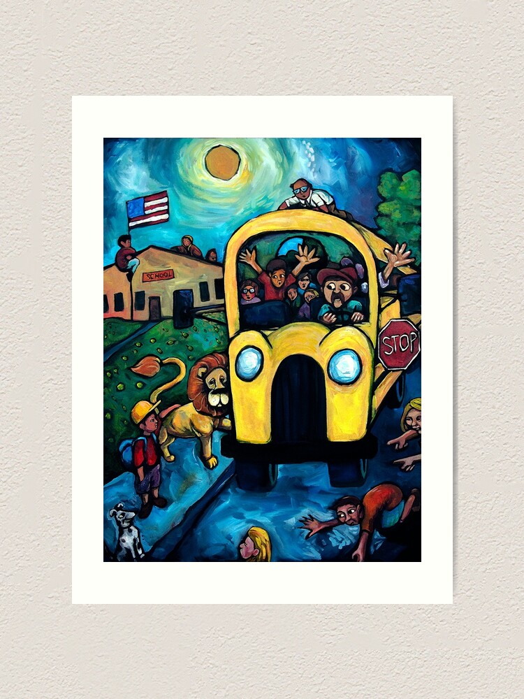 Thumbnail 1 of 3, Art Print, "Dandy the Lion" by Chad Elliott designed and sold by Wildermans.