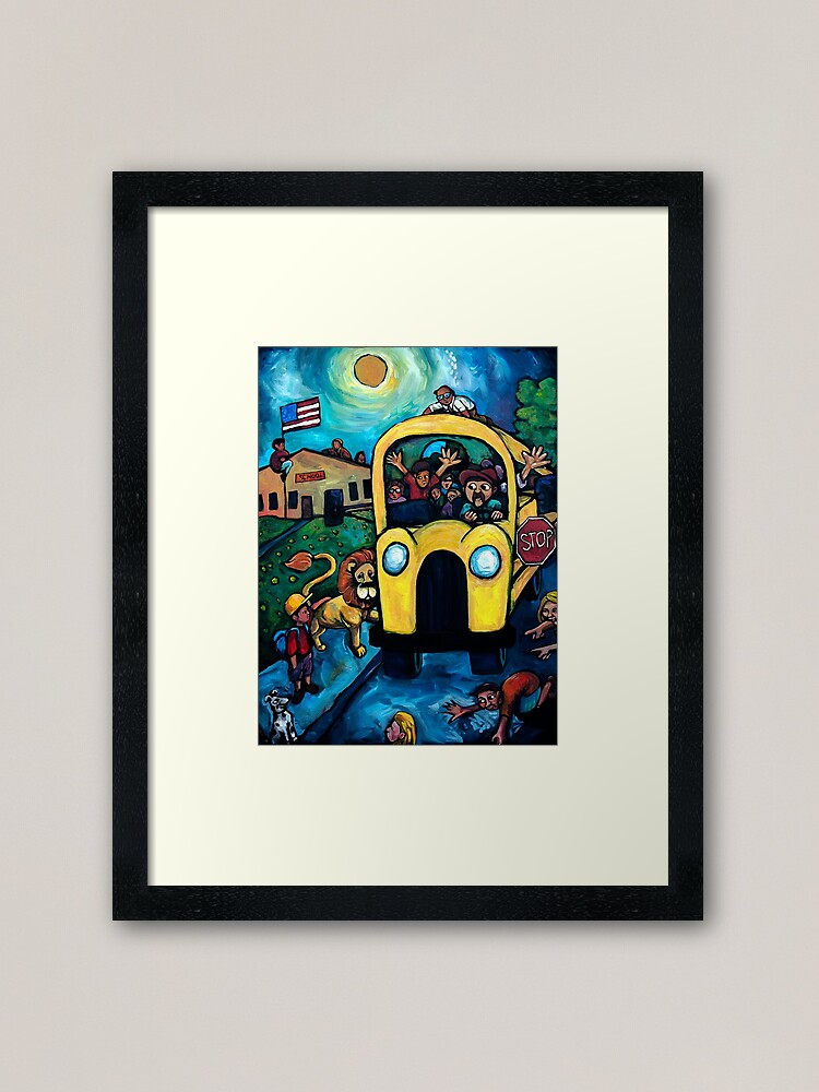 Thumbnail 1 of 7, Framed Art Print, "Dandy the Lion" by Chad Elliott designed and sold by Wildermans.