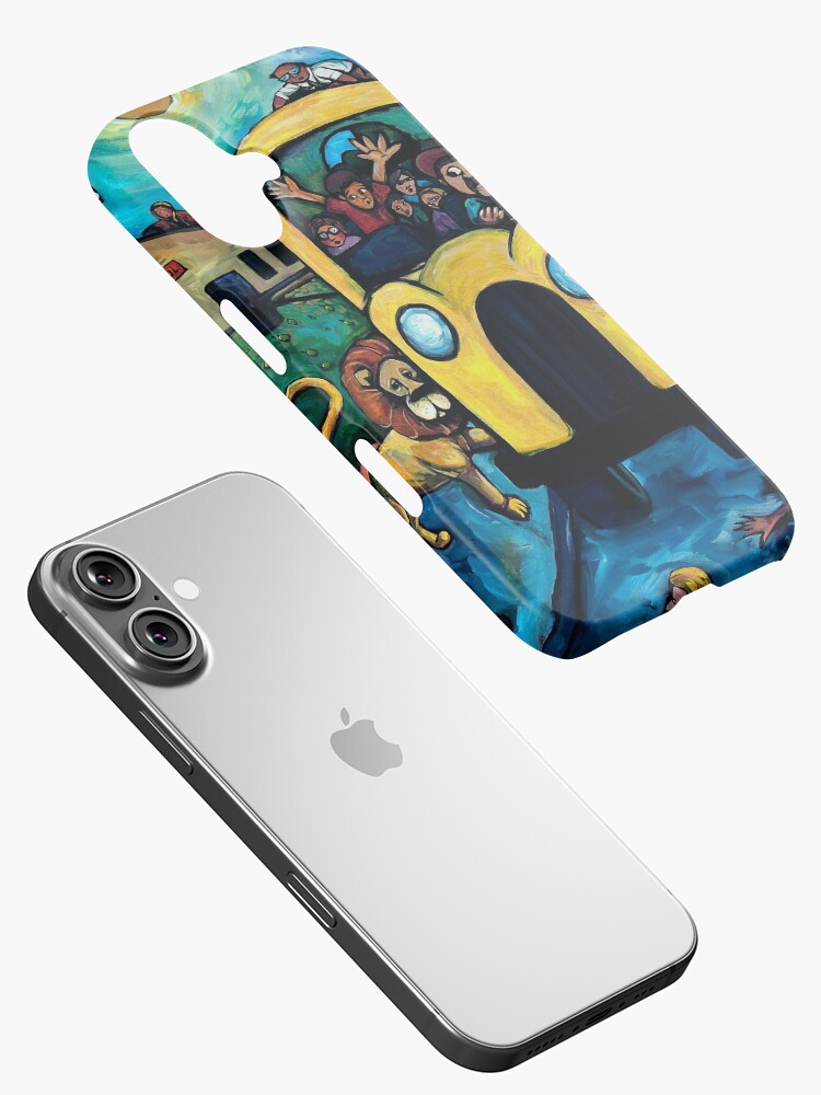 Thumbnail 2 of 4, iPhone Case, "Dandy the Lion" by Chad Elliott designed and sold by Wildermans.
