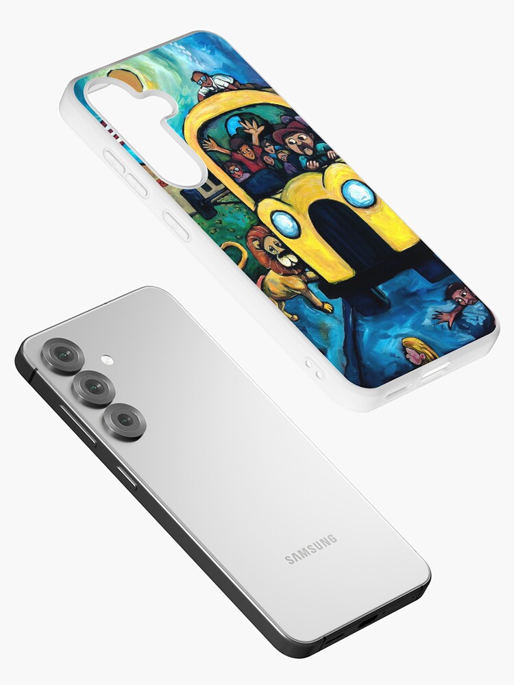 Thumbnail 2 of 4, Samsung Galaxy Phone Case, "Dandy the Lion" by Chad Elliott designed and sold by Wildermans.