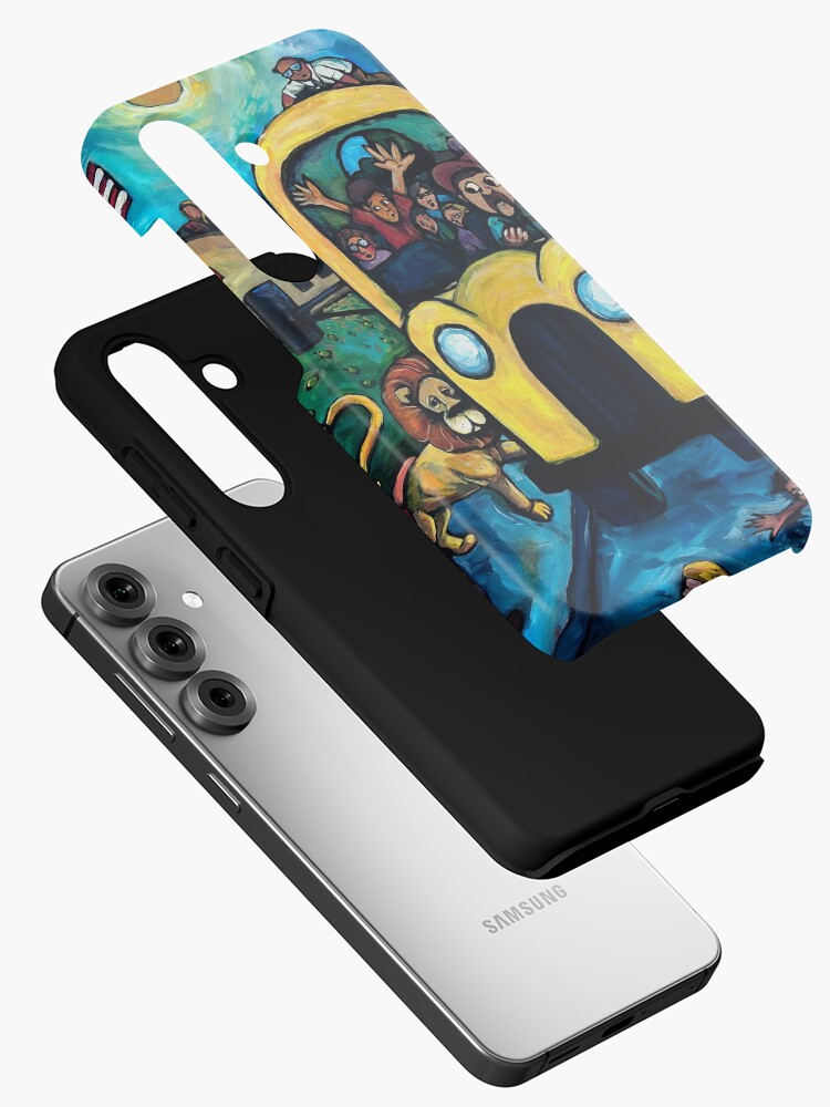 Thumbnail 2 of 4, Samsung Galaxy Phone Case, "Dandy the Lion" by Chad Elliott designed and sold by Wildermans.