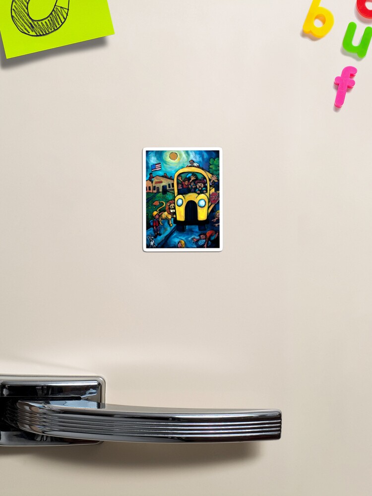 Thumbnail 1 of 3, Magnet, "Dandy the Lion" by Chad Elliott designed and sold by Wildermans.