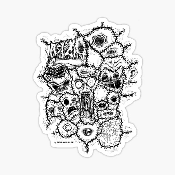 Watch Your Skin (blanko) Sticker