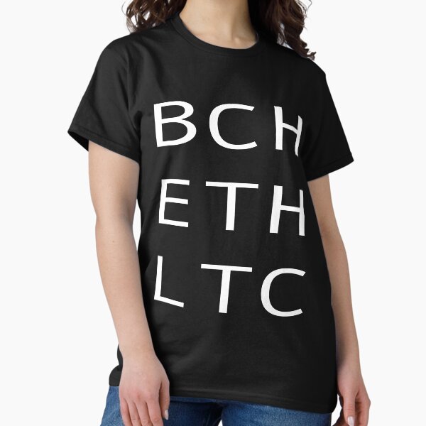 Item preview, BCH ETH LTC Crypto HODL  designed and sold by ThatMerchStore.