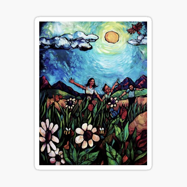 "Let the Moment Be" by Chad Elliott Sticker