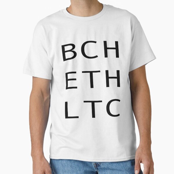 Item preview, BCH ETH LTC Crypto HODL designed and sold by ThatMerchStore.