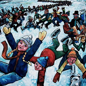 Artwork thumbnail, "Human Dominoes" by Chad Elliott by Wilderman's
