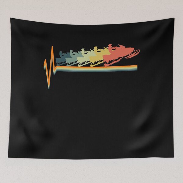 Item preview, Snowmobile retro design designed and sold by 4tomic.