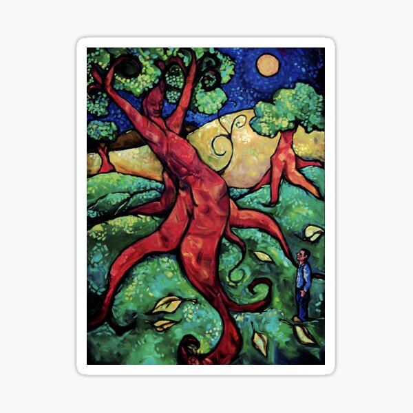 "Tree Dream" by Chad Elliott Sticker