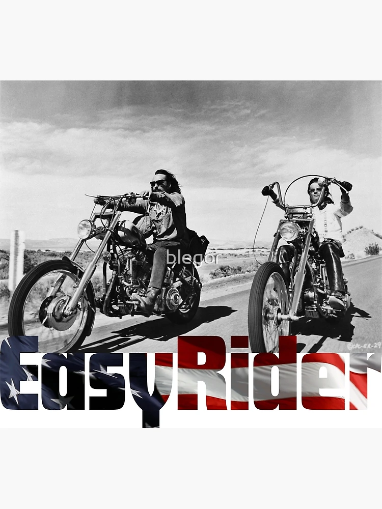 Aperçu 3 sur 3. Poster avec l'œuvre Easy Rider créée et vendue par blegor.