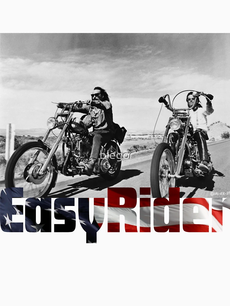 Thumbnail 4 of 4, V-Neck T-Shirt, Easy Rider designed and sold by blegor.