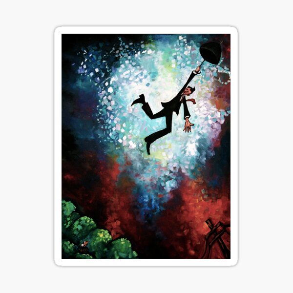 "Umbrella" by Chad Elliott Sticker