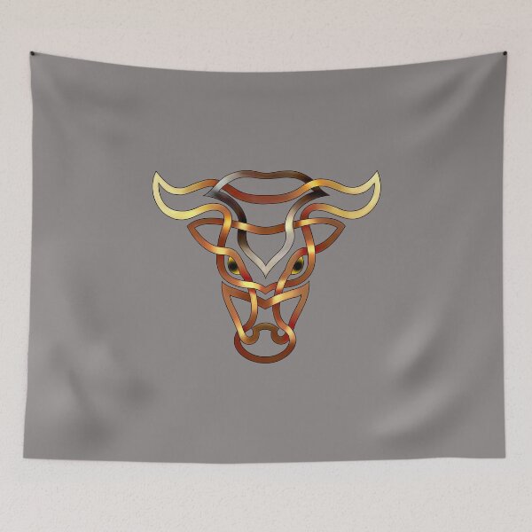 Item preview, Celtic Knot Bull 1 designed and sold by KnotYourWorld.