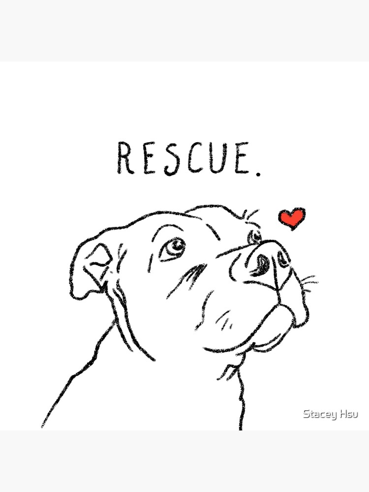 rescue pitbull pit bull lovers pittie pibble cute pitbull adopt don t shop dog rescue tote bag by nitesky13 redbubble