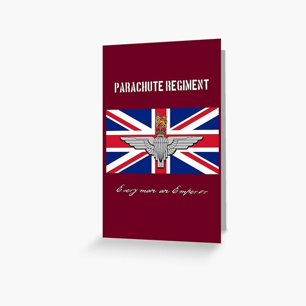 Aperçu de l'œuvre Régiment de parachutistes (Royaume-Uni) "Every Man An Emperor" créée et vendue par wordwidesymbols.