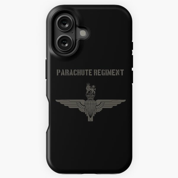 Item preview, Parachute Regiment (Royaume-Uni) Noir designed and sold by wordwidesymbols.
