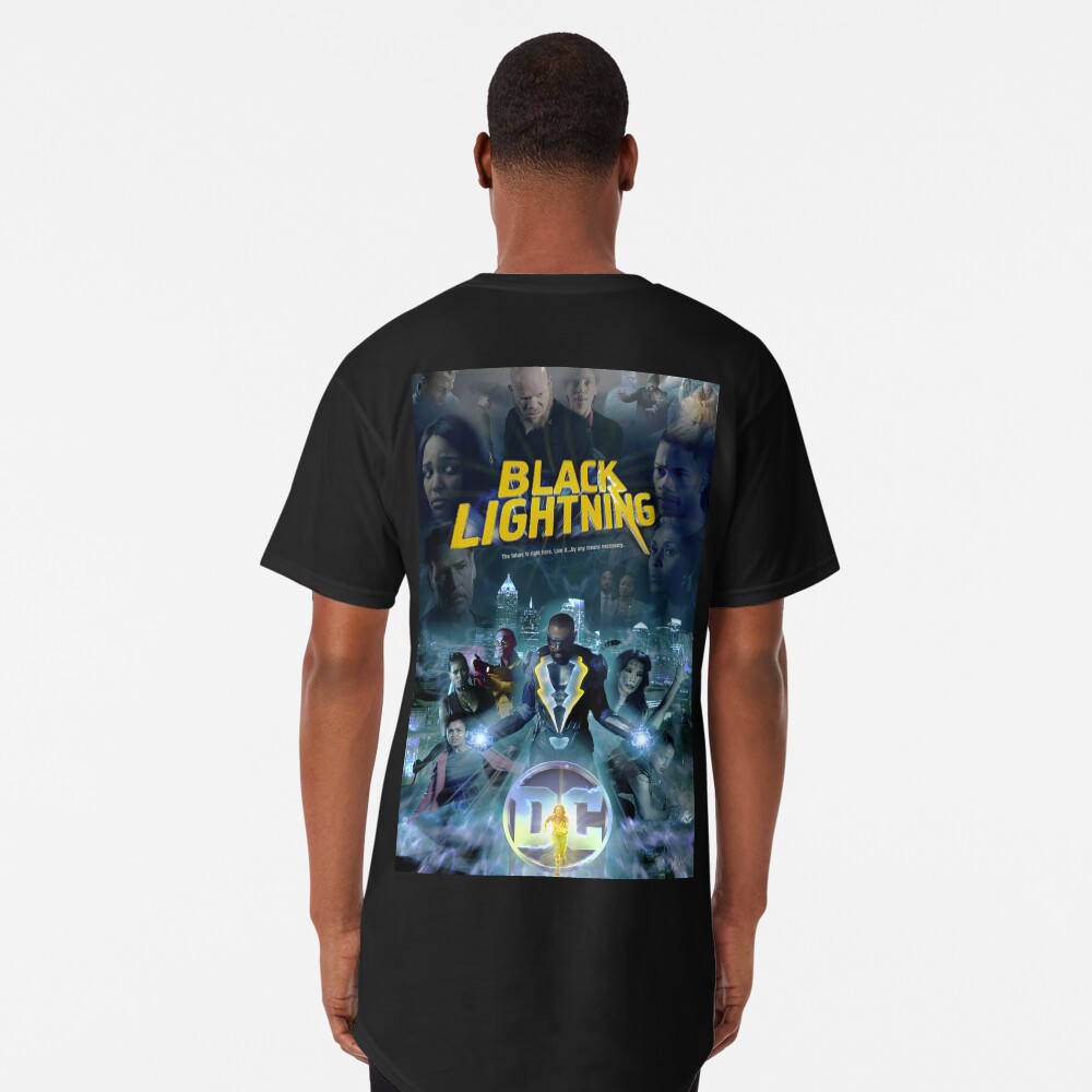 "Black Lightning" Tshirt by JTron82 Redbubble