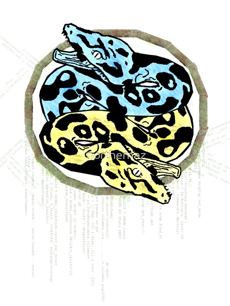 Thumbnail 4 of 4, iPhone Case, Python Programming designed and sold by northernaz.