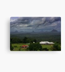 Glasshouse Mountains Canvas Print