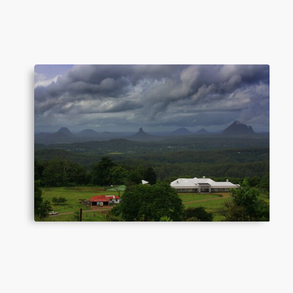 Glasshouse Mountains Canvas Print