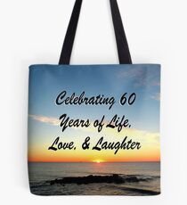 JOYFUL 60TH CELEBRATION Tote Bag